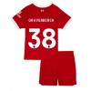 Liverpool Ryan Gravenberch #38 Heimtrikot 2023-24 Kurzarm (+ kurze hosen)